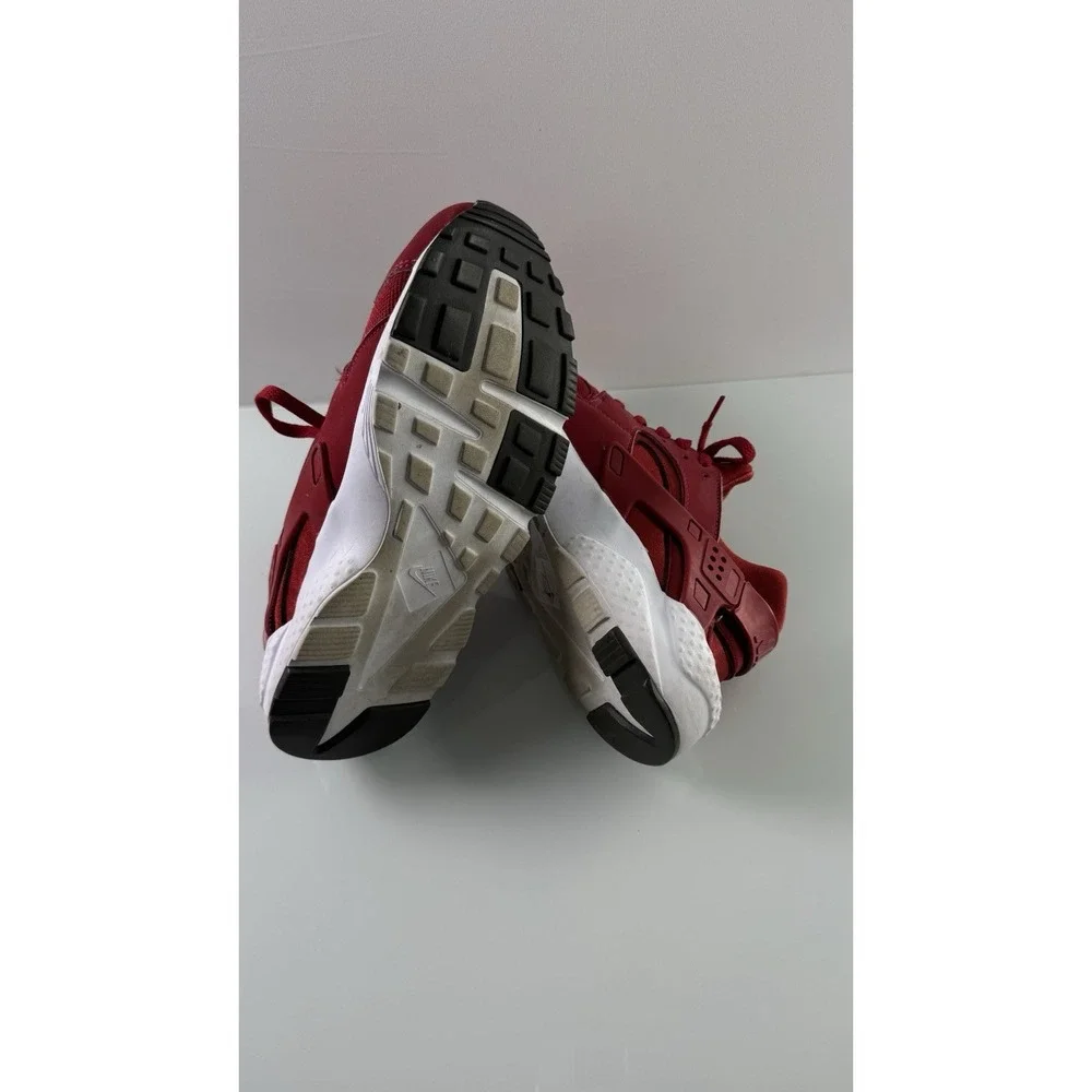 Adidas Women's Red Suede Sneakers Casual Lace Up Shoes Size 7.5